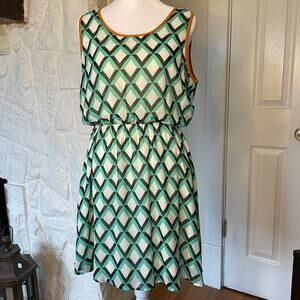 Umgee Geometric Sundress Size M